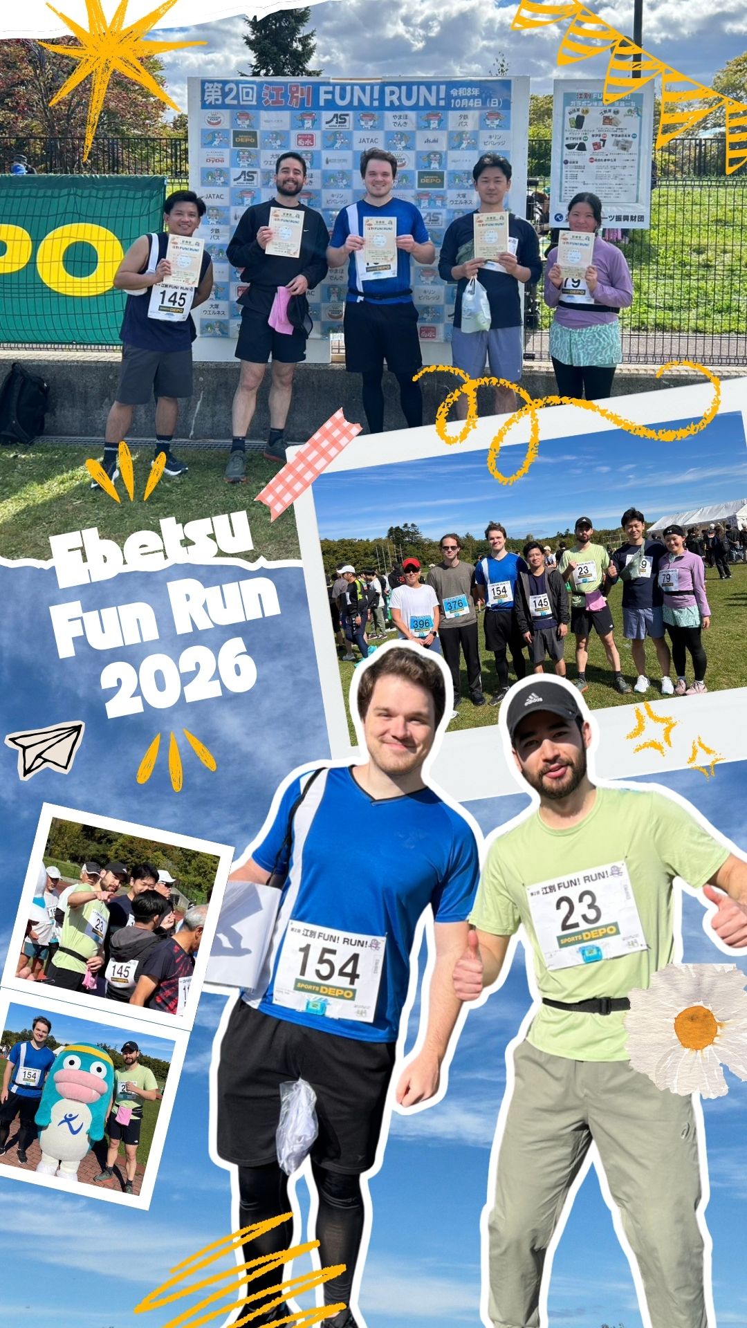 Running on Team Spirit (and Tonjiru!) 🏃🍲