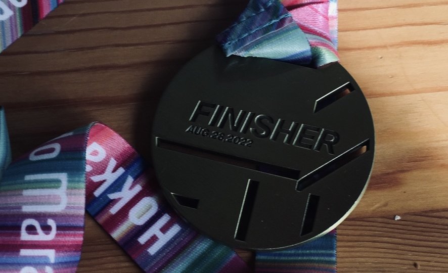 Hokkaido Marathon 2022 Finisher's Medal