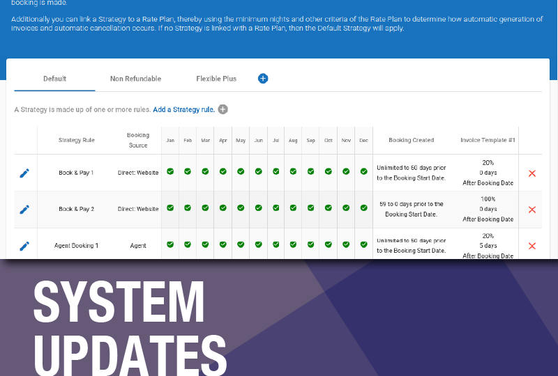 invoicing strategy screen