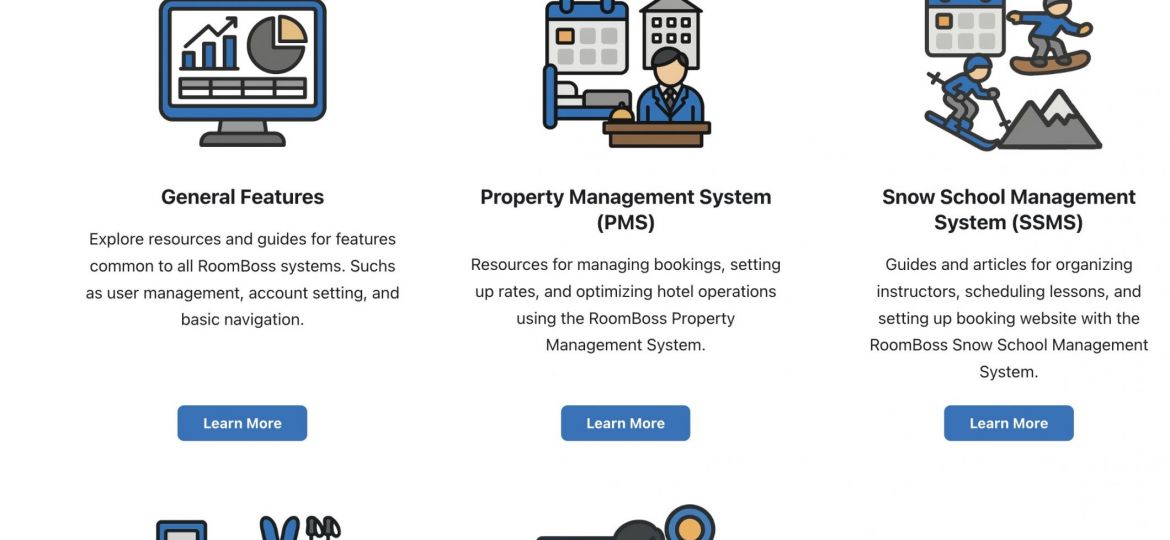 New RoomBoss help site in English